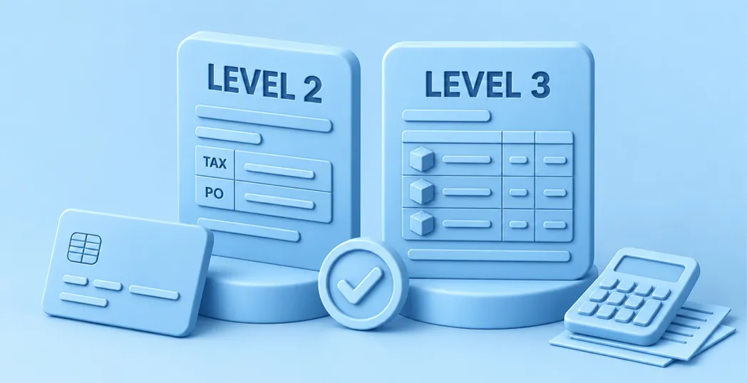 Level 2 and Level 3 Data 101: A Bookkeeper's Cheat Sheet for B2B Card Processing